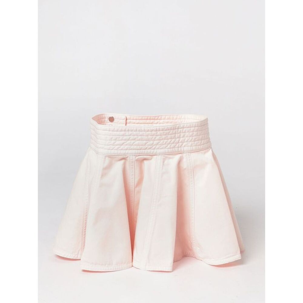Alai�A Women Alaia Peplum Corset Belt In Pleated Pink Cotton